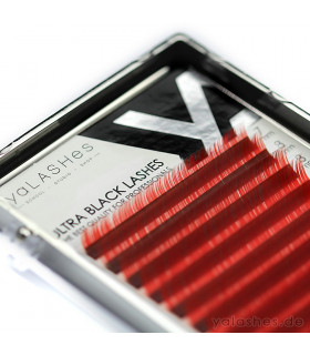 Wimpern Wimpern yaLASHes Rot MIX