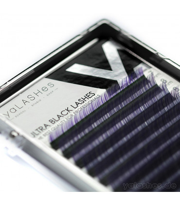 Eyelashes Eyelashes yaLASHes Violet/Black mix
