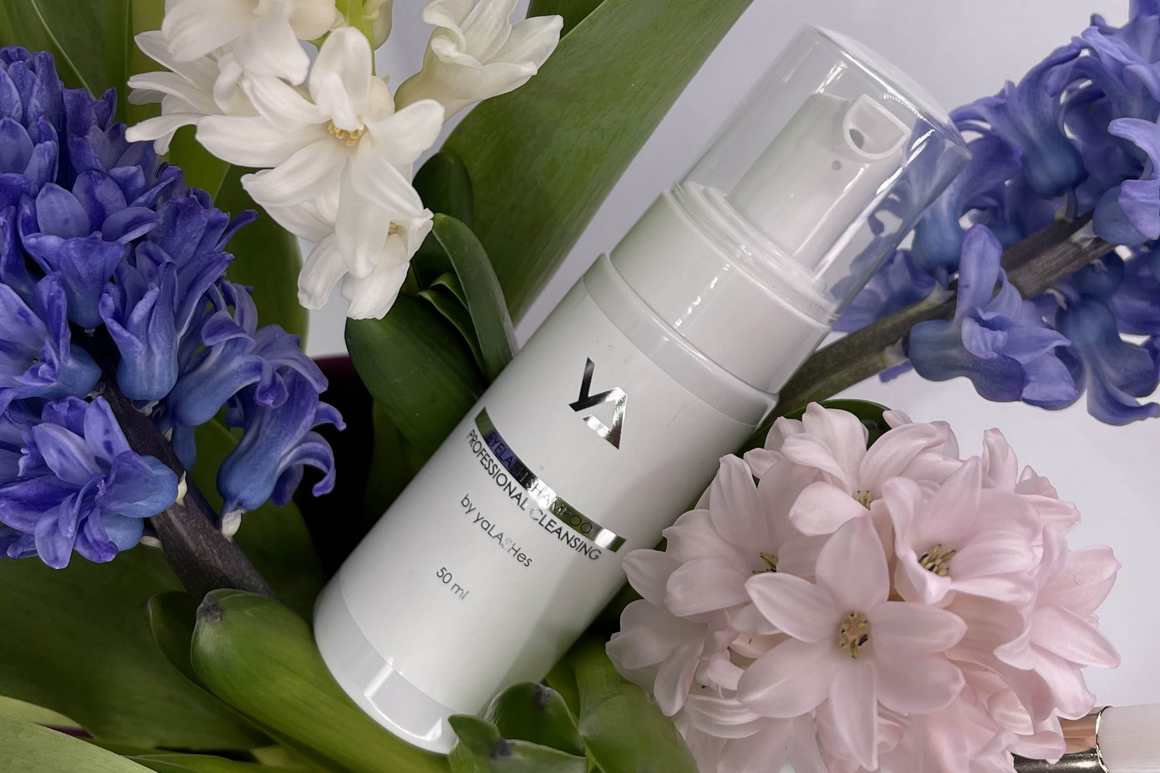 Профессиональная пенка-шампунь для ресниц yaLASHes