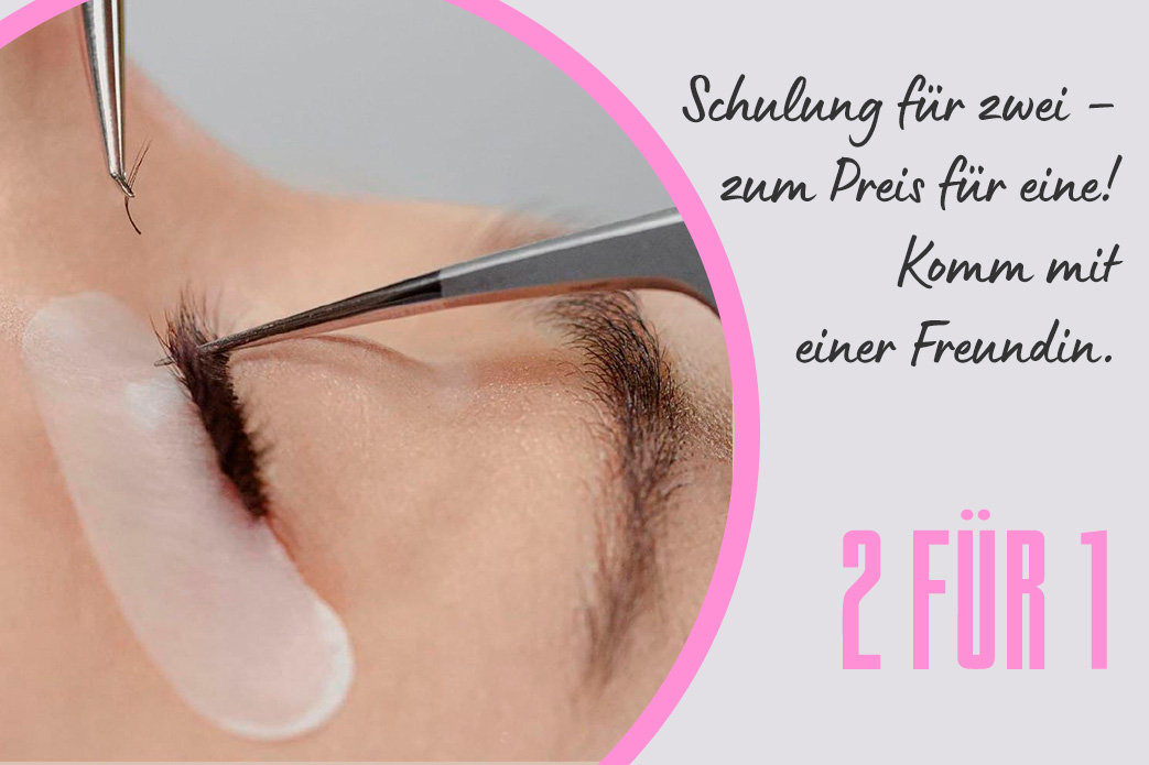 Entwickle dich weiter als Lash-Stylistin – und spare 50 % mit unserer Aktion!