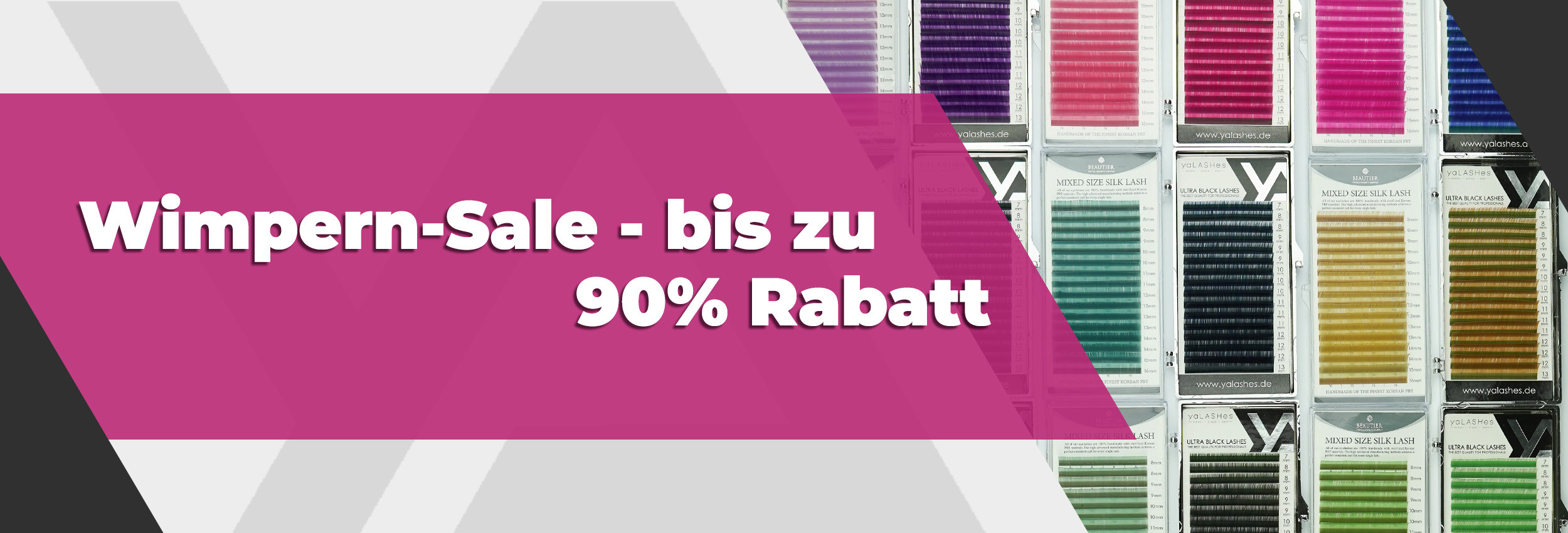 Wimpern-Sale - bis zu 90% Rabatt